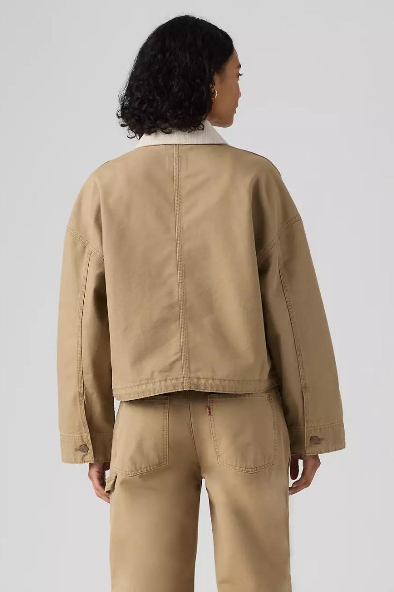 Naisten beige takki