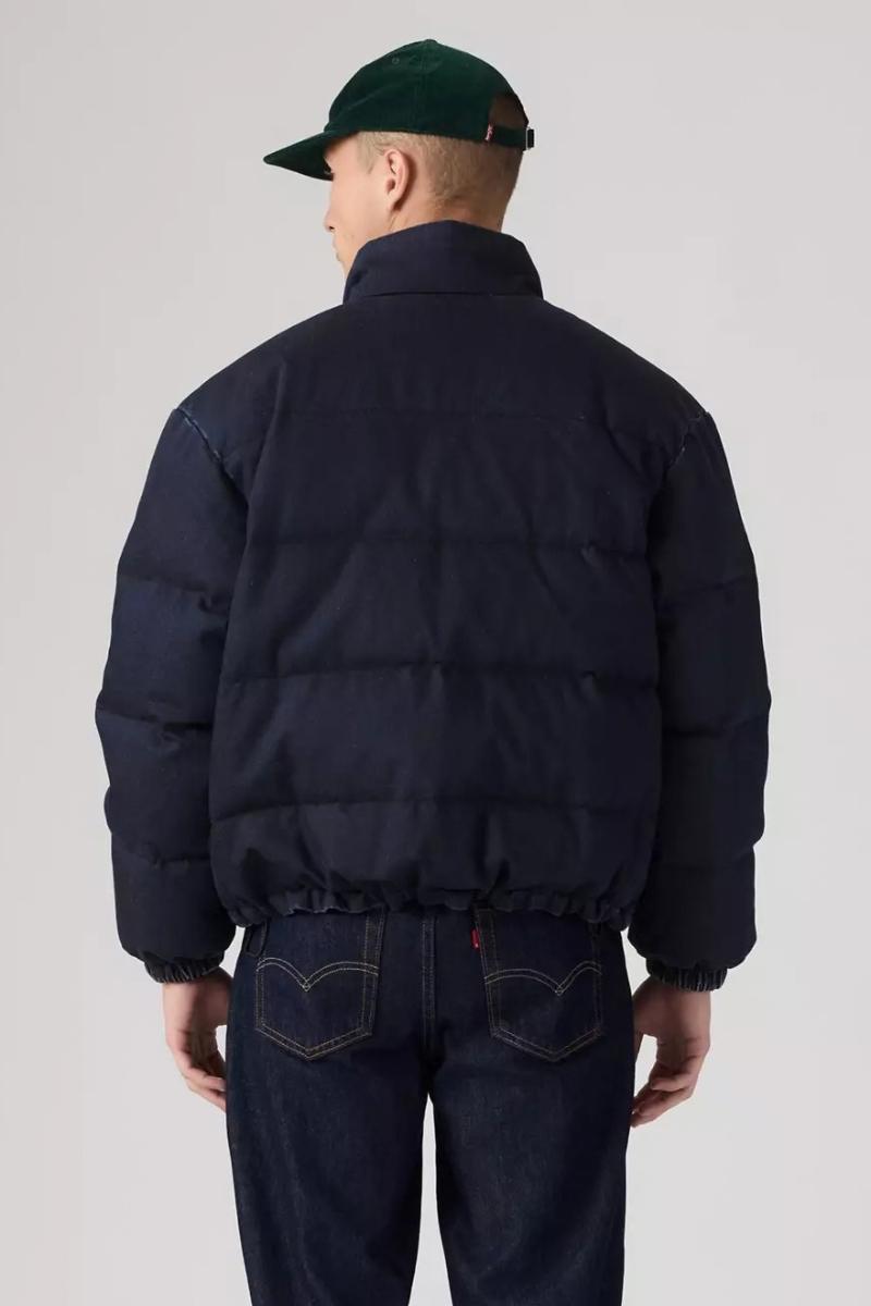 Miesten denim toppatakki