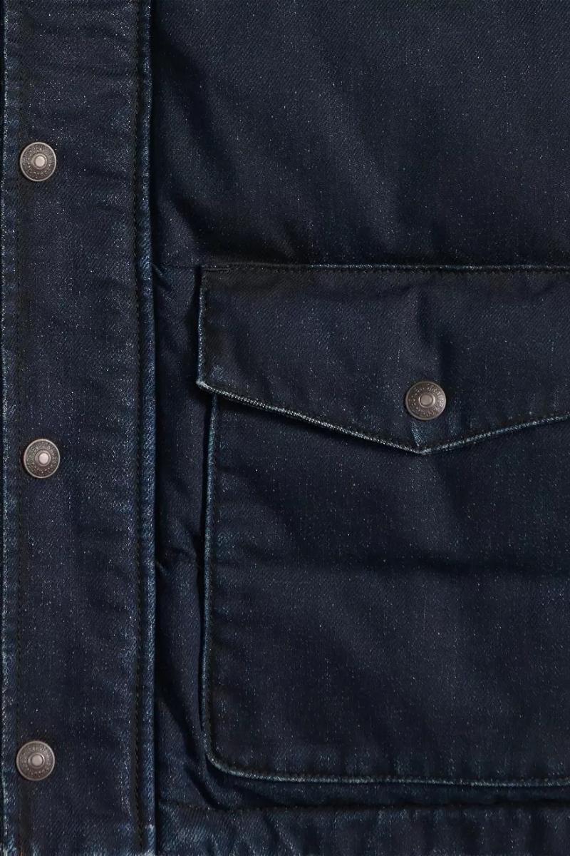 Miesten denim toppatakki