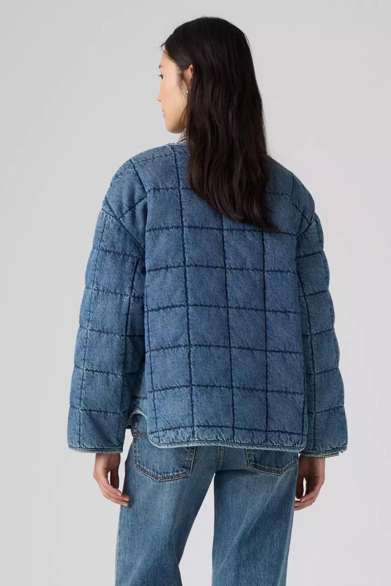 Naisten denimtakki