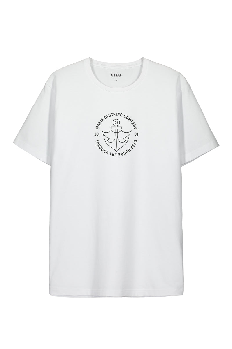 Makia Hook T-shirt - white