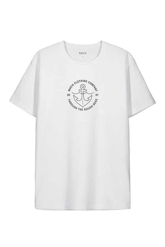 Makia Hook T-shirt - white