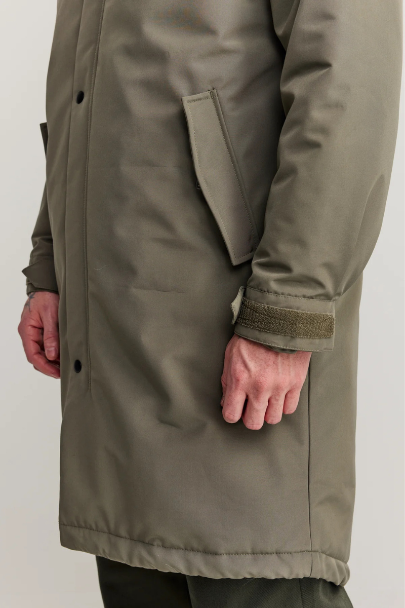 Makia Observer jacket - dusty olive