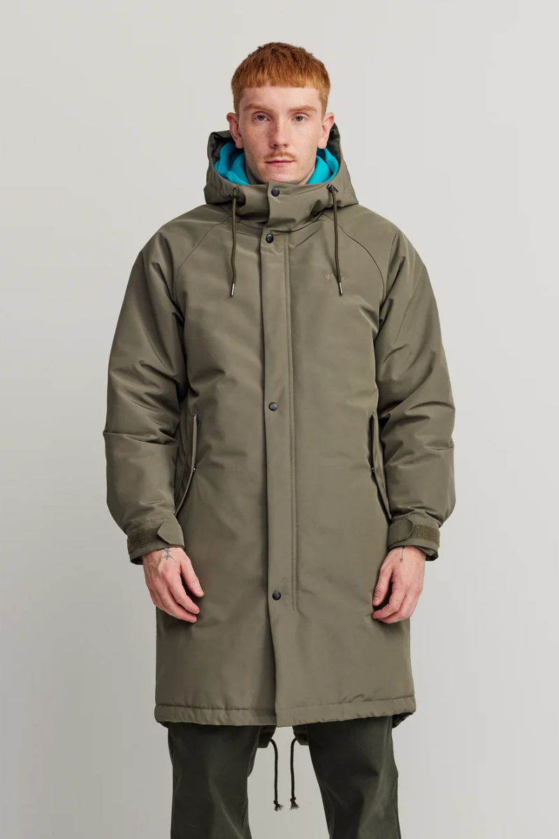 Makia Observer jacket - dusty olive