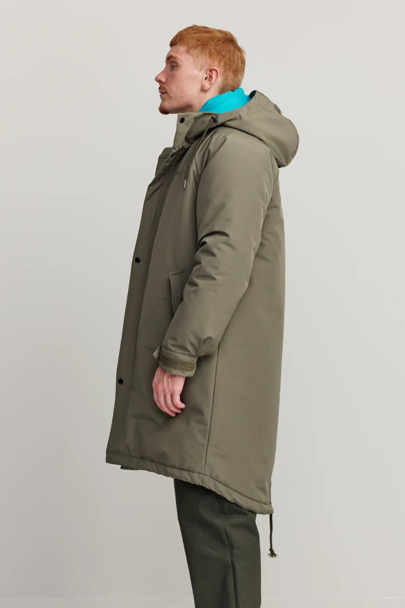 Makia Observer jacket - dusty olive