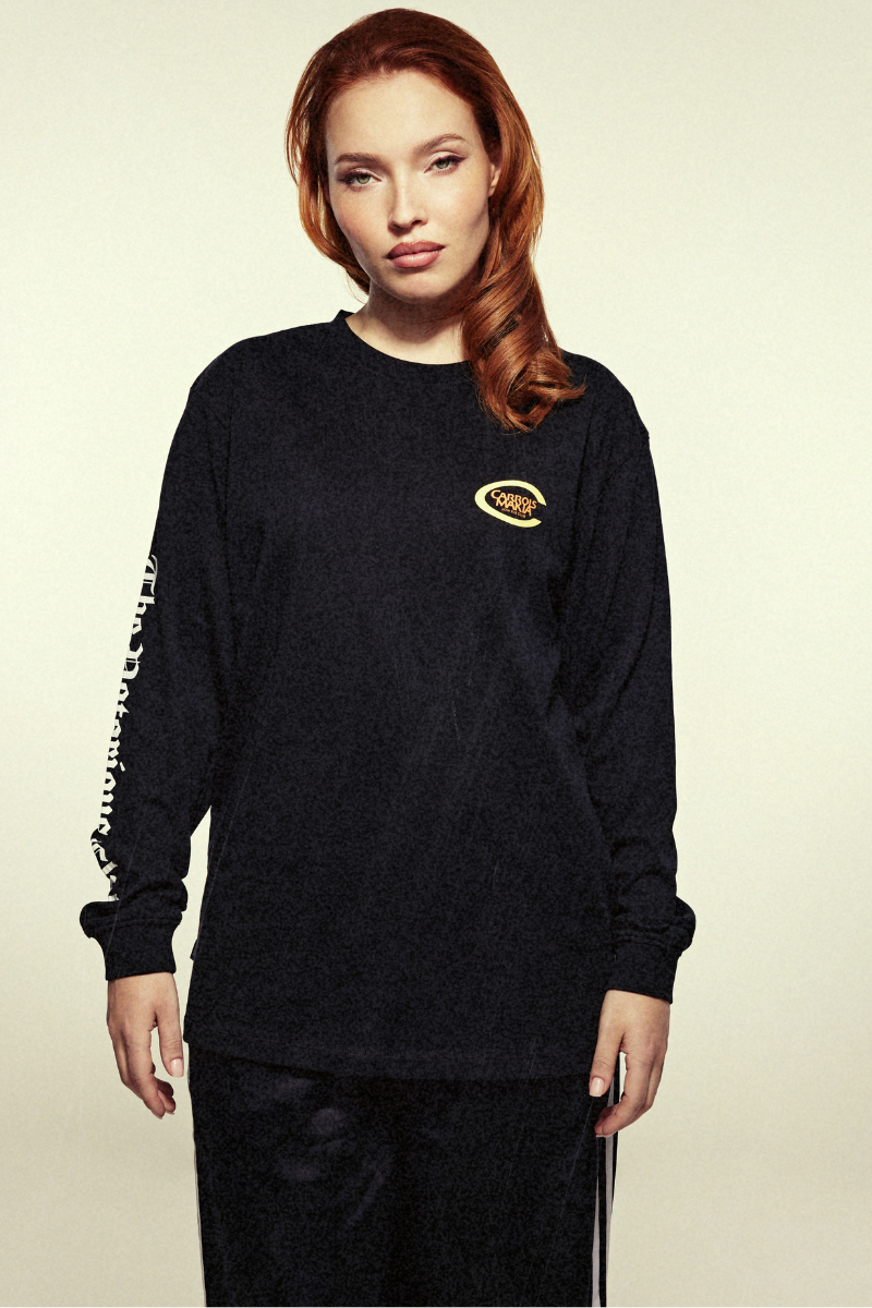 Makia x Carrols Club Burger Long Sleeve - black