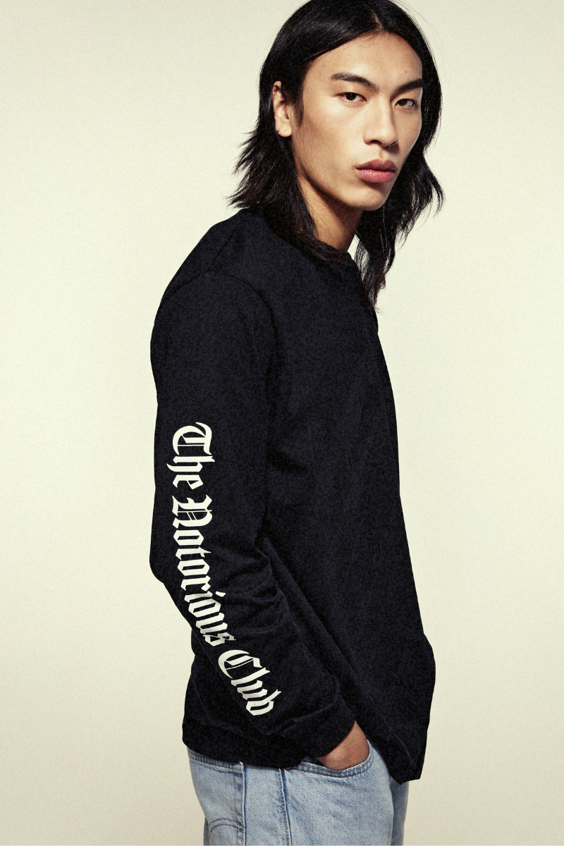 Makia x Carrols Club Burger Long Sleeve - black
