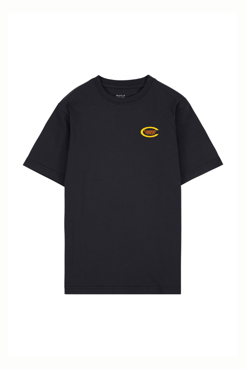 Makia x Carrols Club Burger T-shirt - black