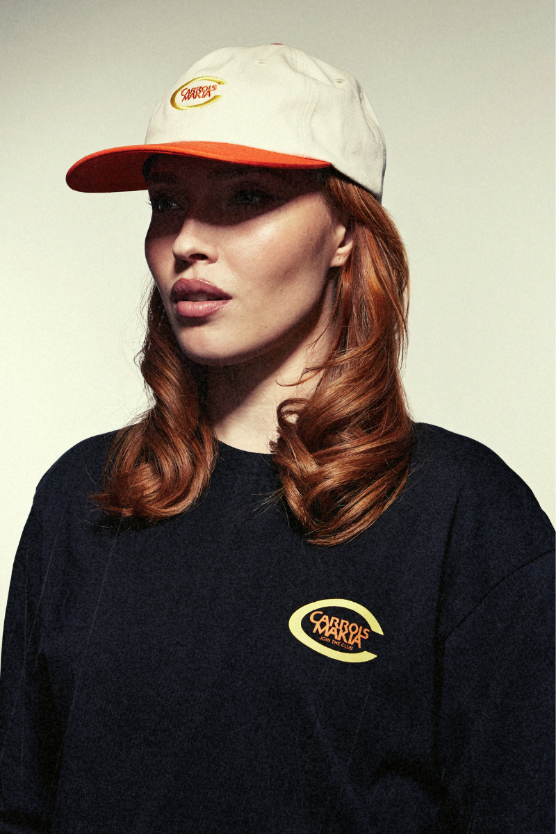 Makia x Carrols cap - offwhite