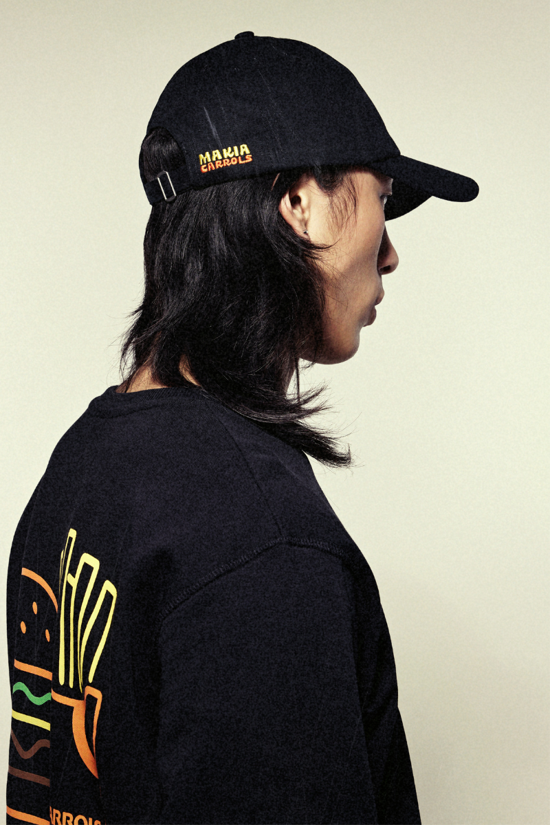 Makia x Carrols Burger cap - black