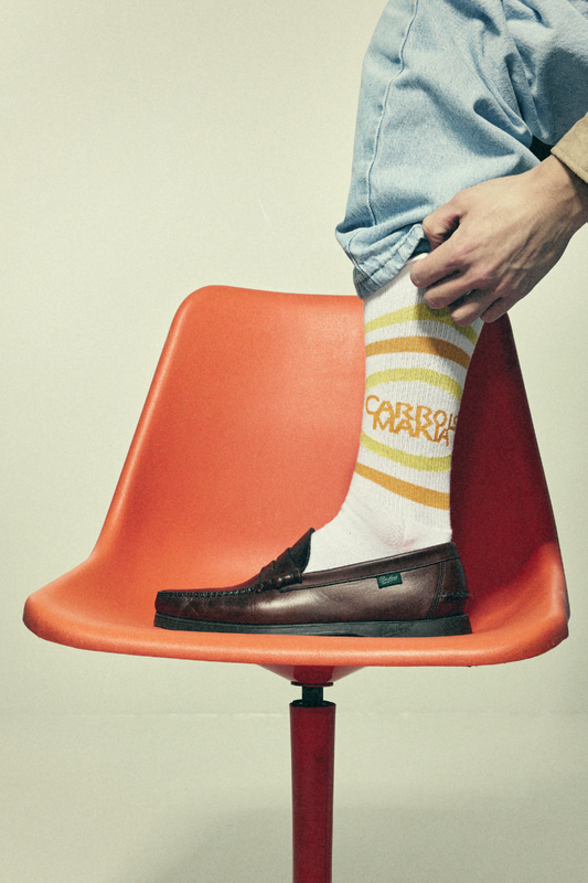 Makia x Carrols socks - white