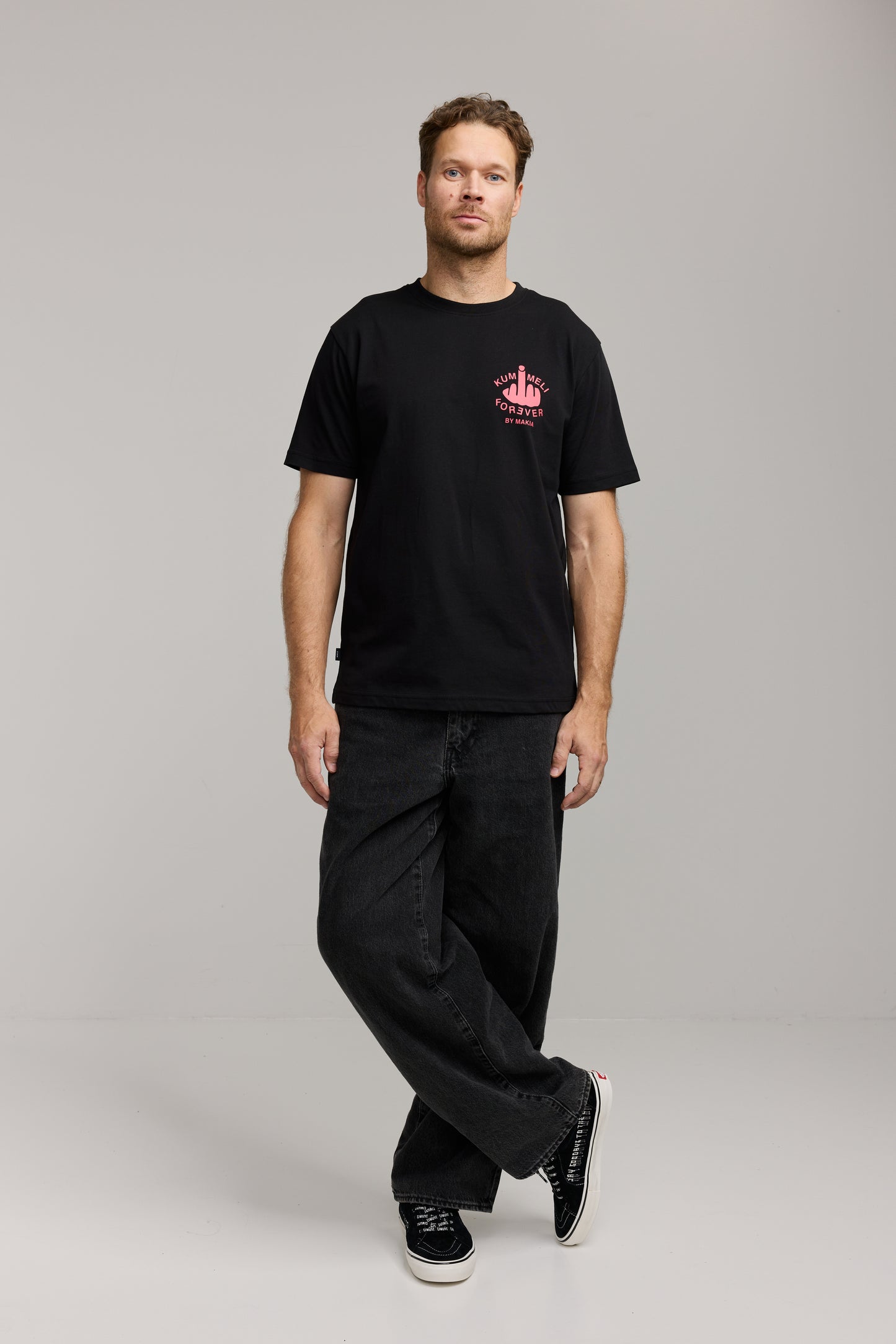 Makia x Kummeli Bändi t-shirt - black