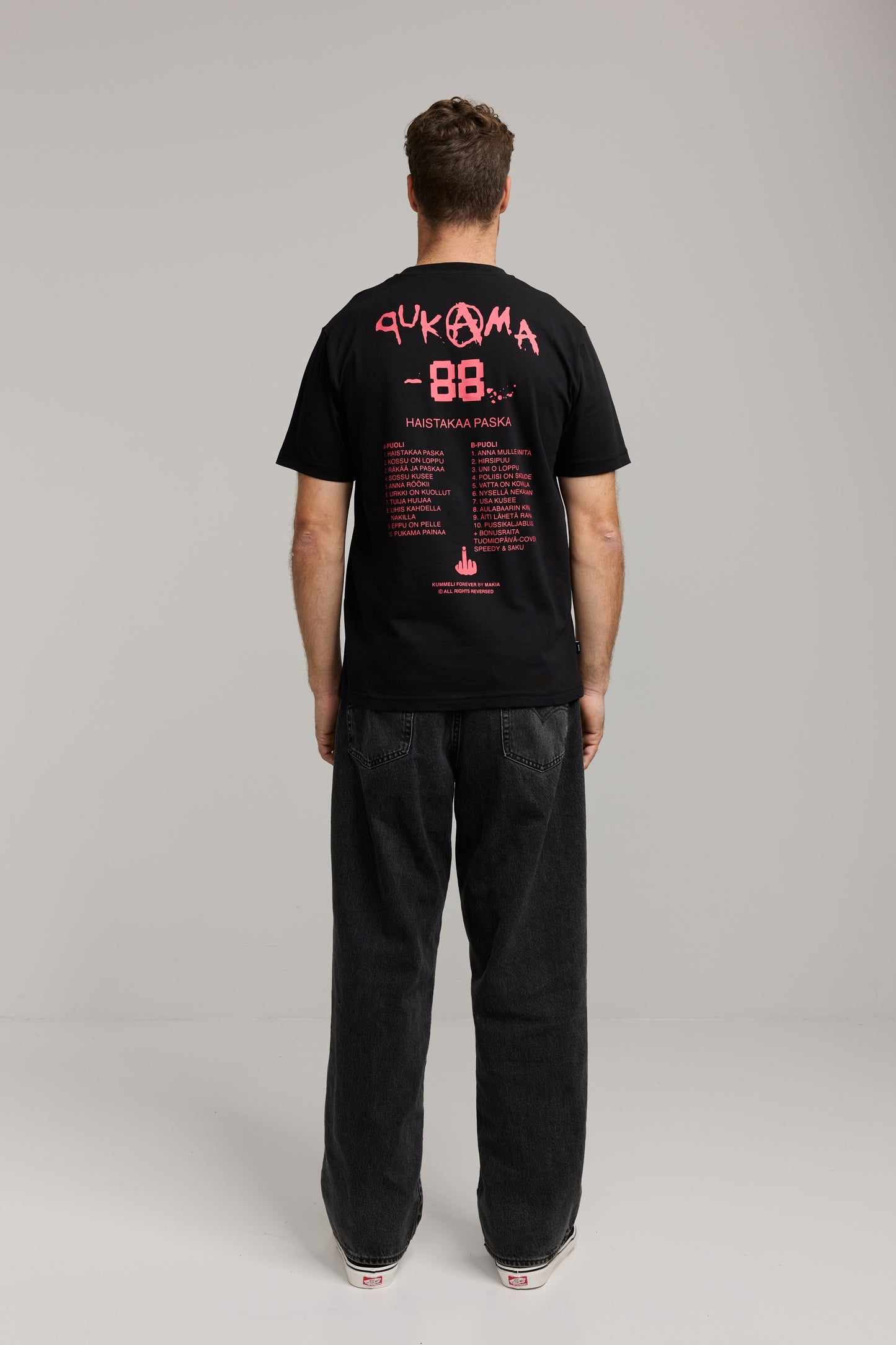 Makia x Kummeli Bändi t-shirt - black