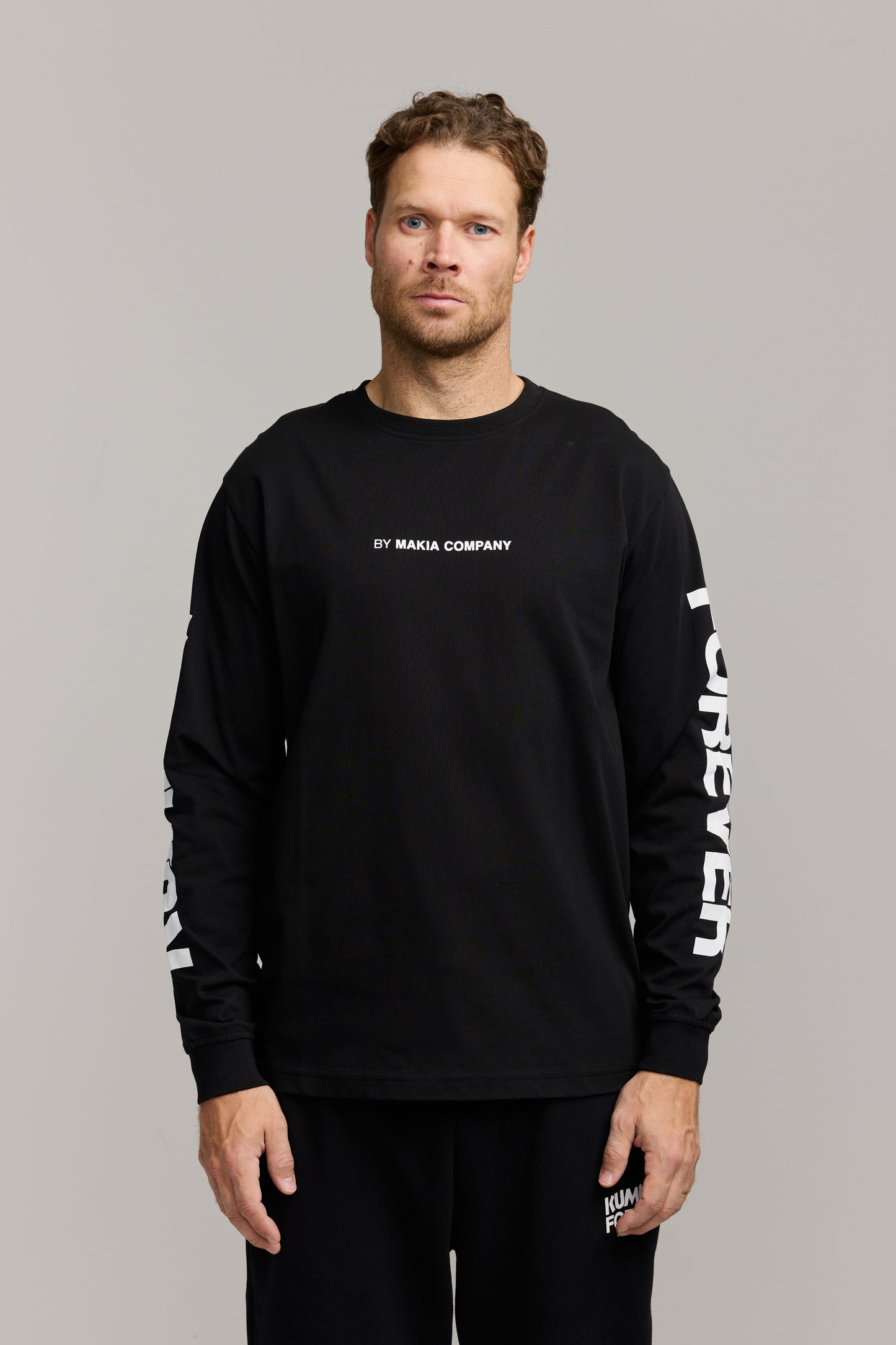 Makia x Kummeli Forever Longsleeve - black