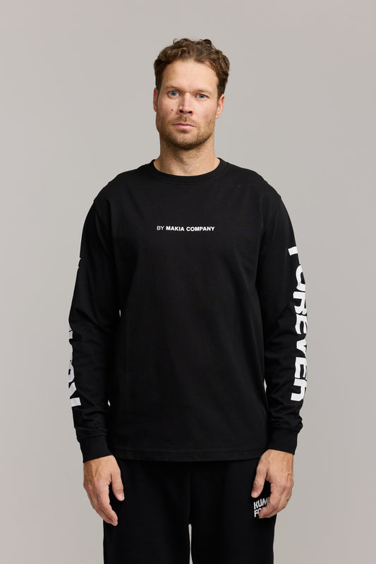 Makia x Kummeli Forever Longsleeve - black