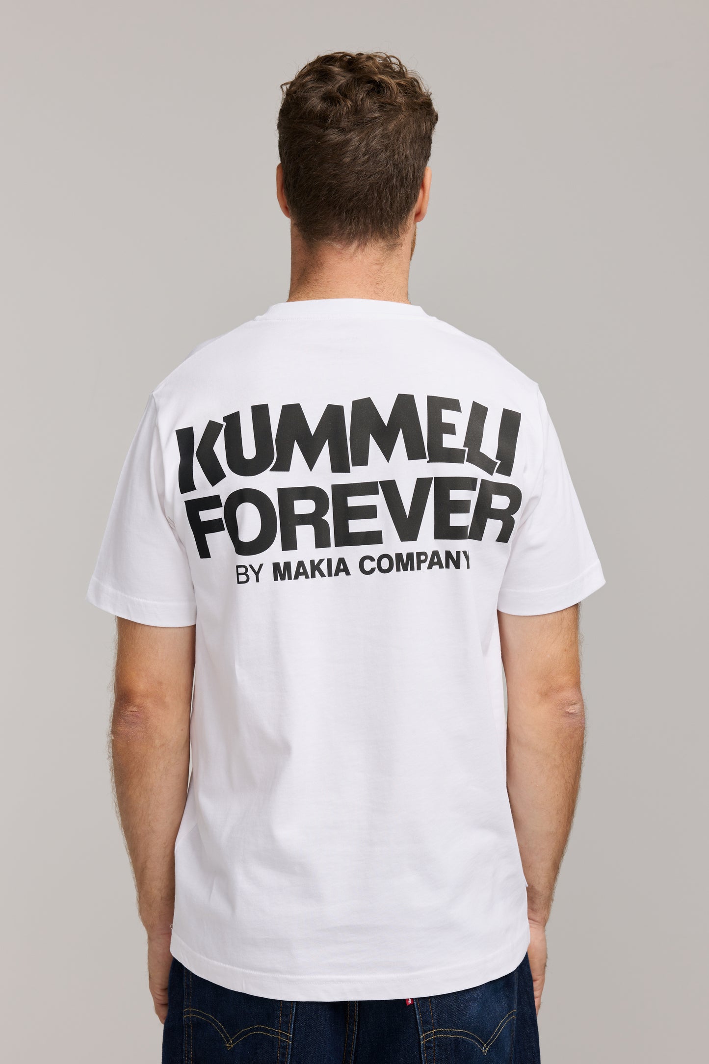 Makia x Kummeli Forever t-shirt - white