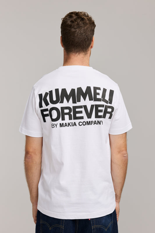 Makia x Kummeli Forever t-shirt - white