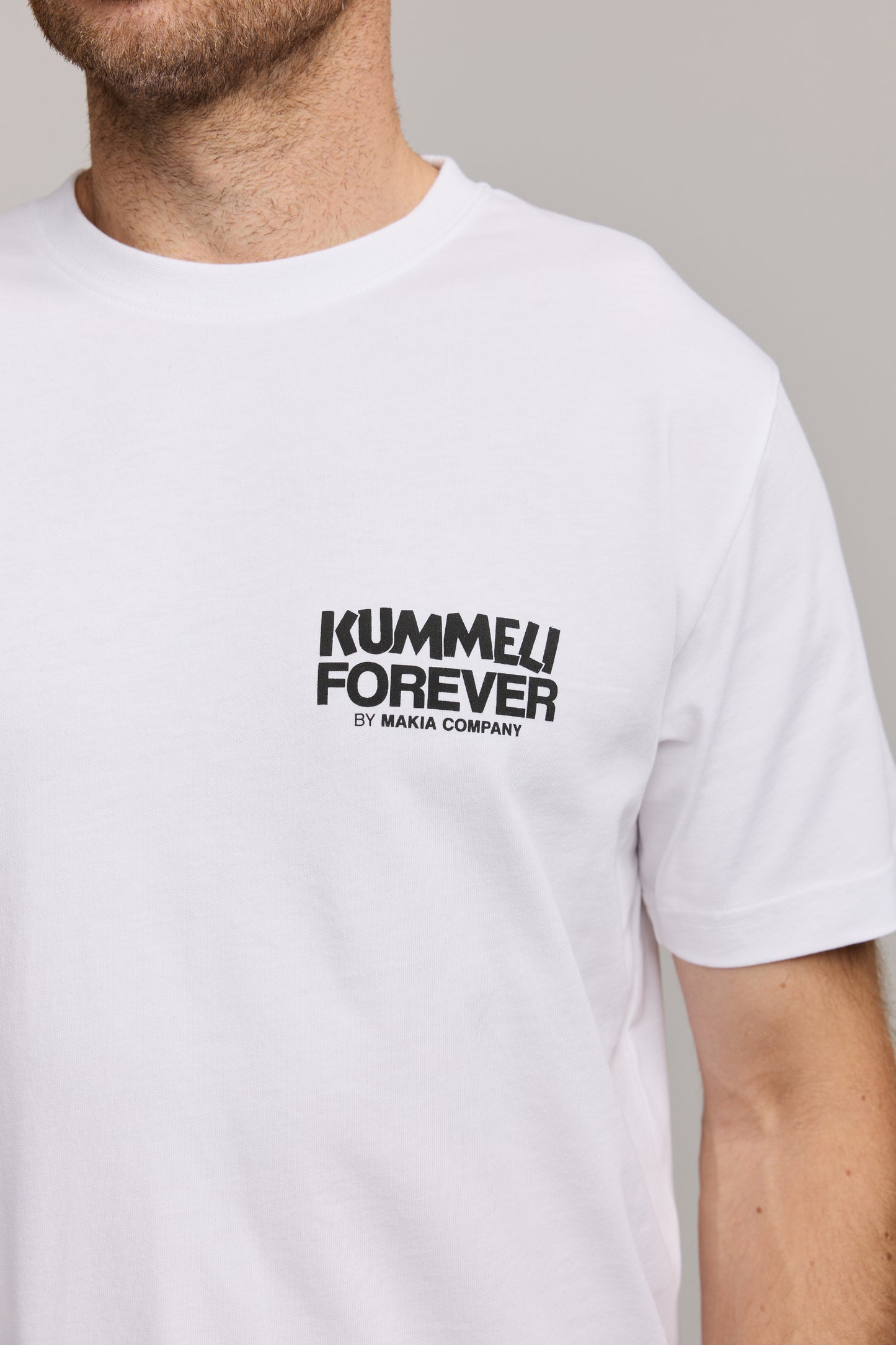 Makia x Kummeli Forever t-shirt - white