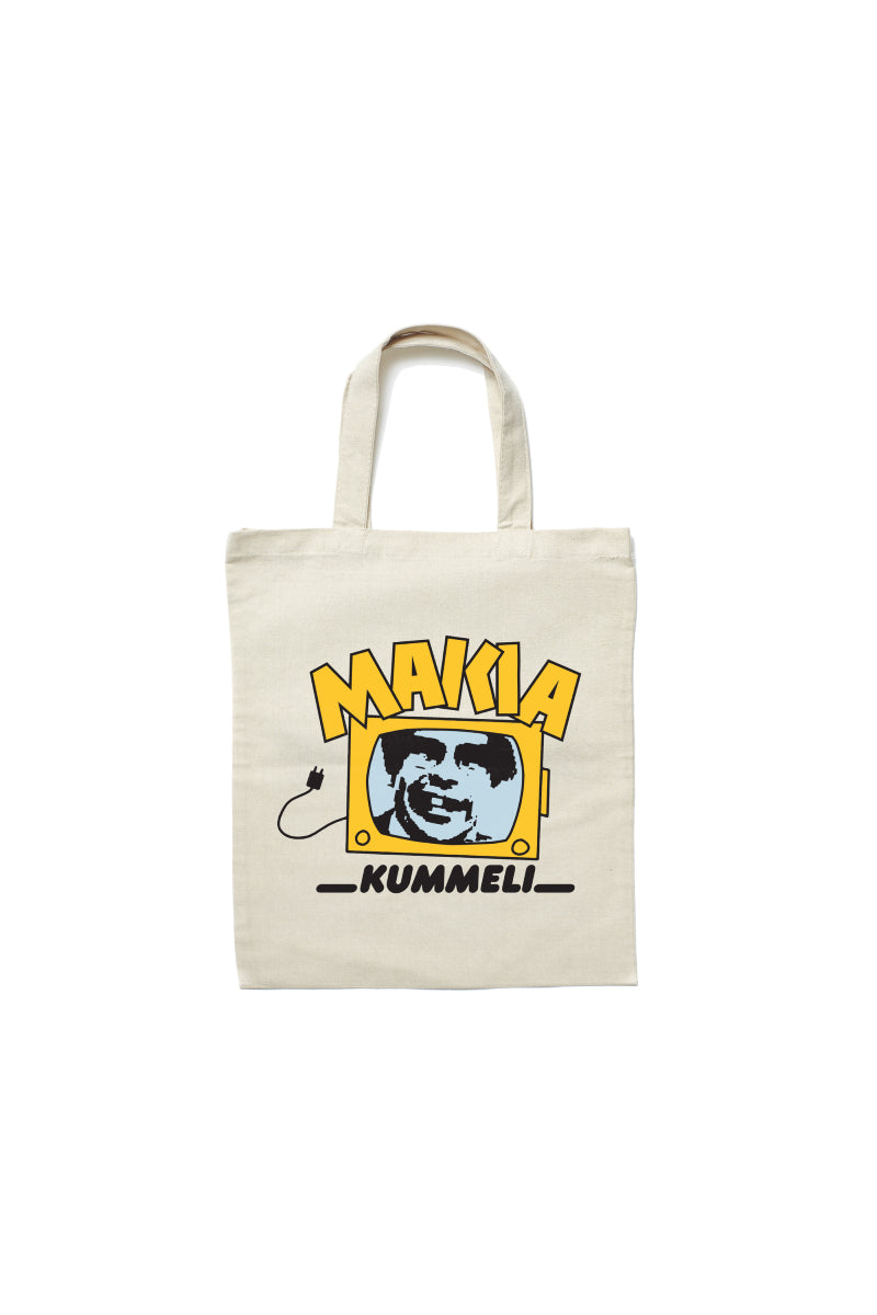 Makia x Kummeli Kyllä lähtee tote bag