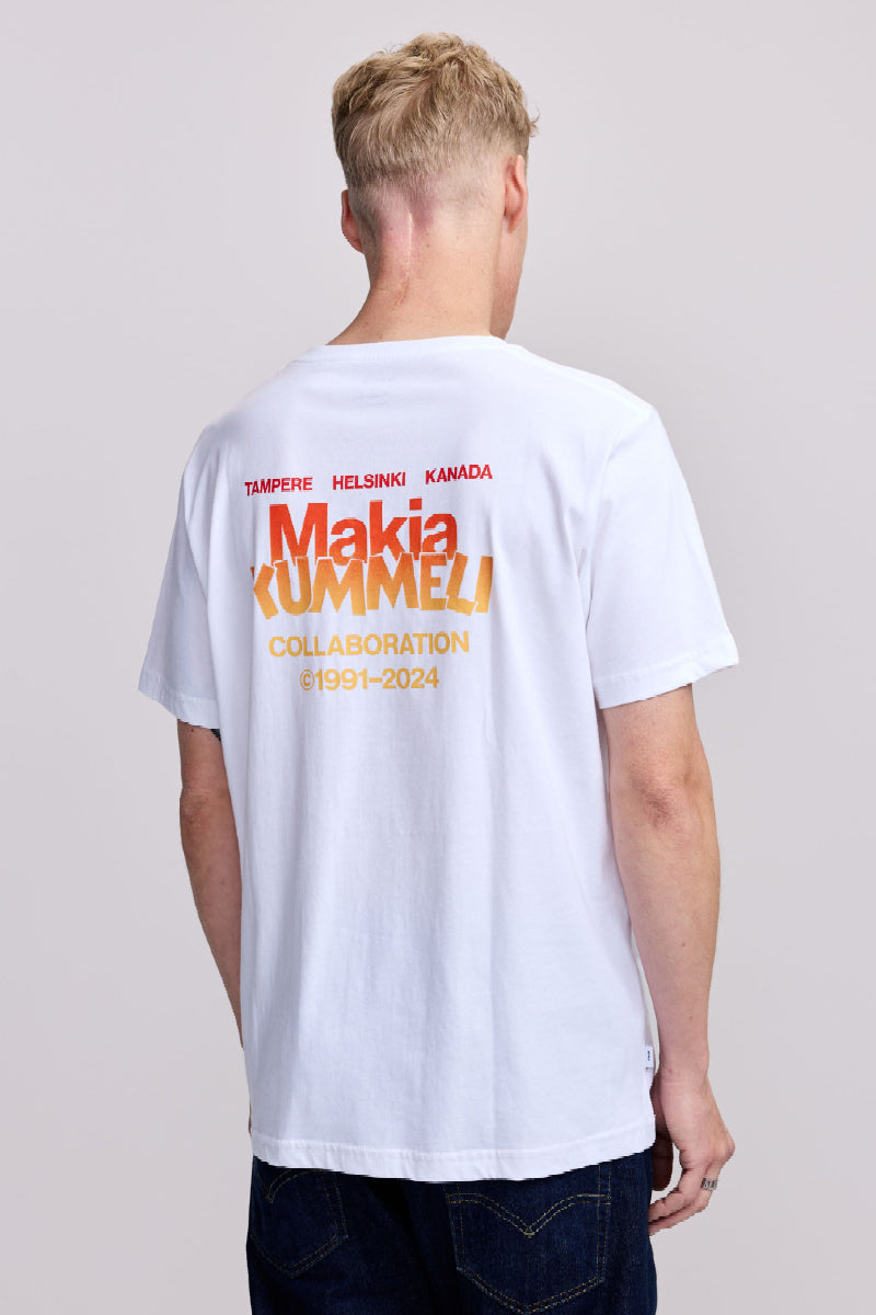 Makia x Kummeli Mauno t-shirt - white