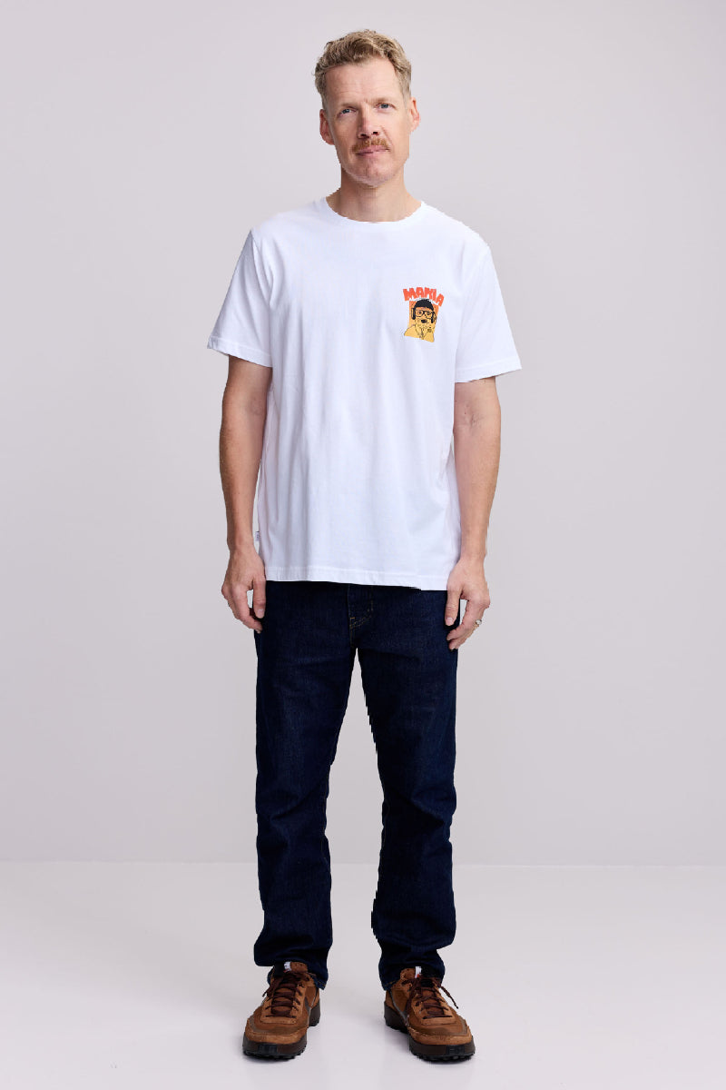 Makia x Kummeli Mauno t-shirt - white