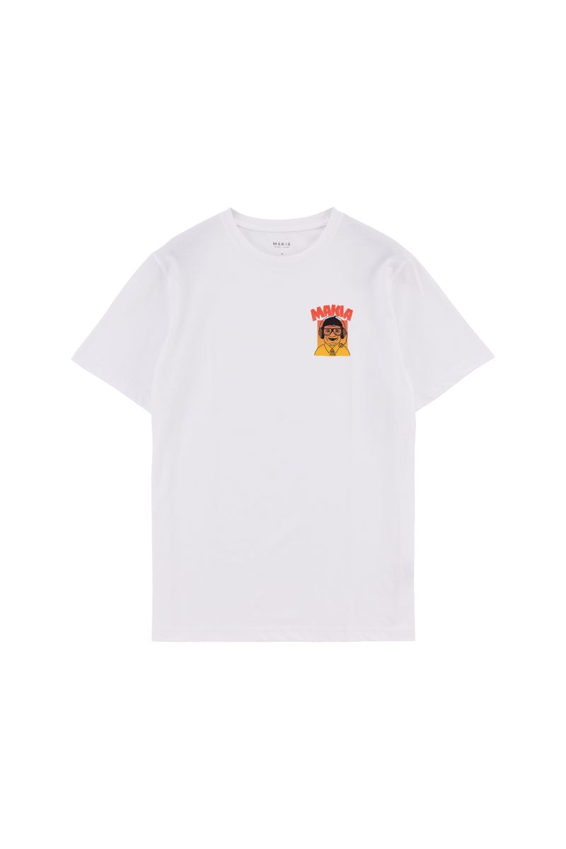 Makia x Kummeli Mauno t-shirt - white