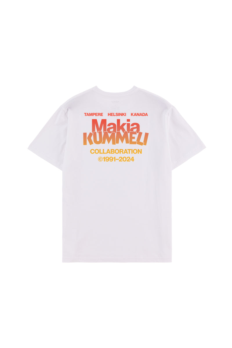 Makia x Kummeli Mauno t-shirt - white