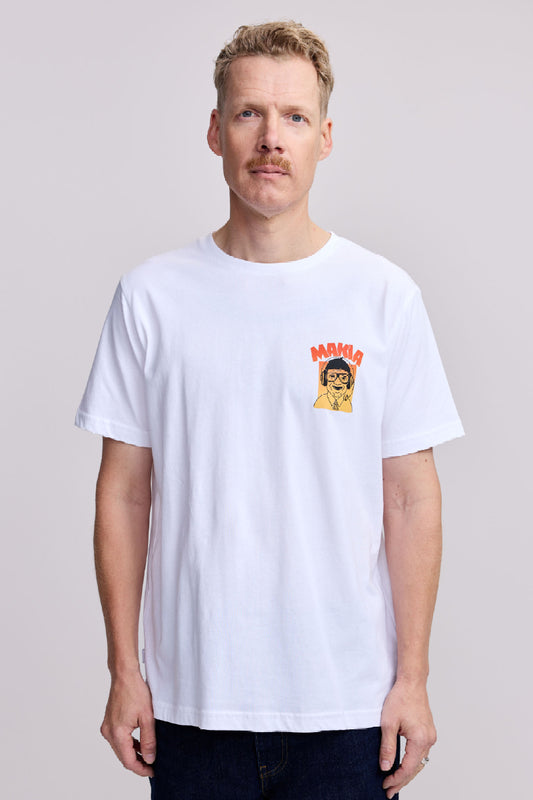 Makia x Kummeli Mauno t-shirt - white