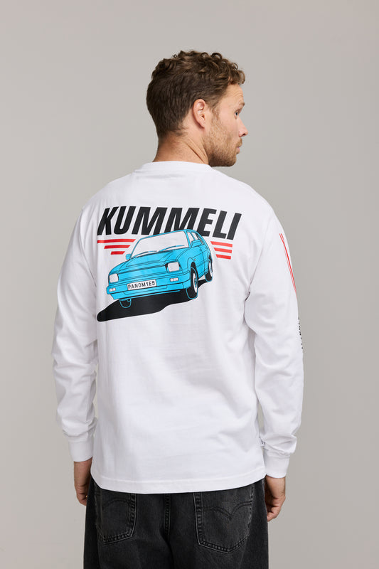 Makia x Kummeli Panomies Longsleeve - white