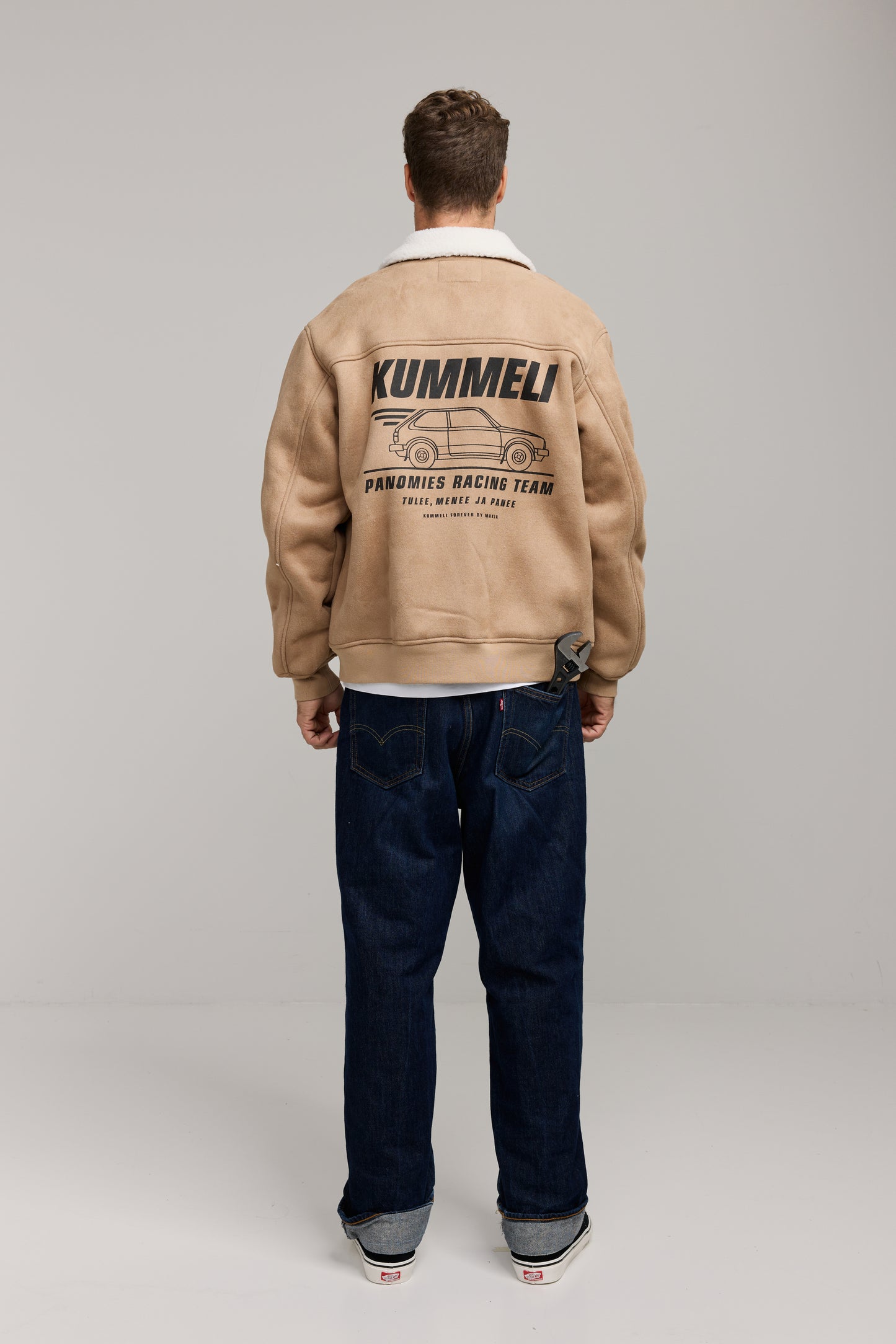 Makia x Kummeli Racing jacket - camel