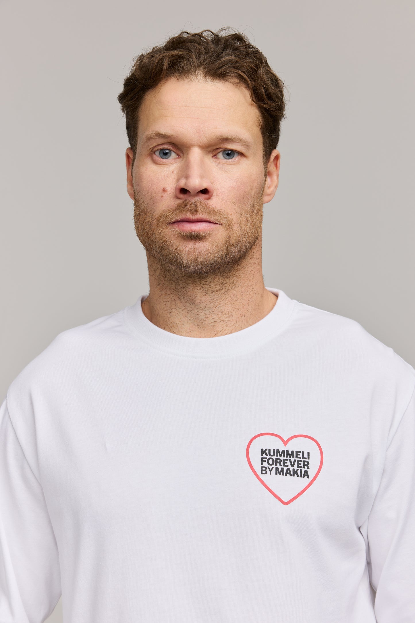 Makia x Kummeli Seksipuhelin Longsleeve - white