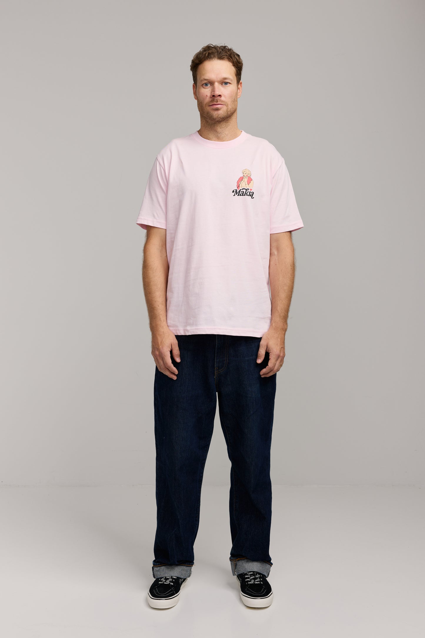 Makia x Kummeli Seksipuhelin t-shirt - pink