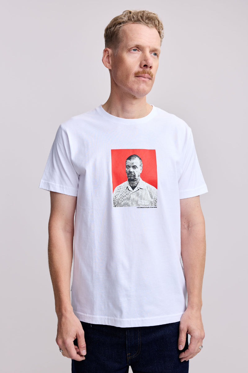 Makia x Kummeli Tonni t-shirt - white