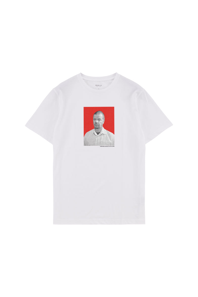 Makia x Kummeli Tonni t-shirt - white