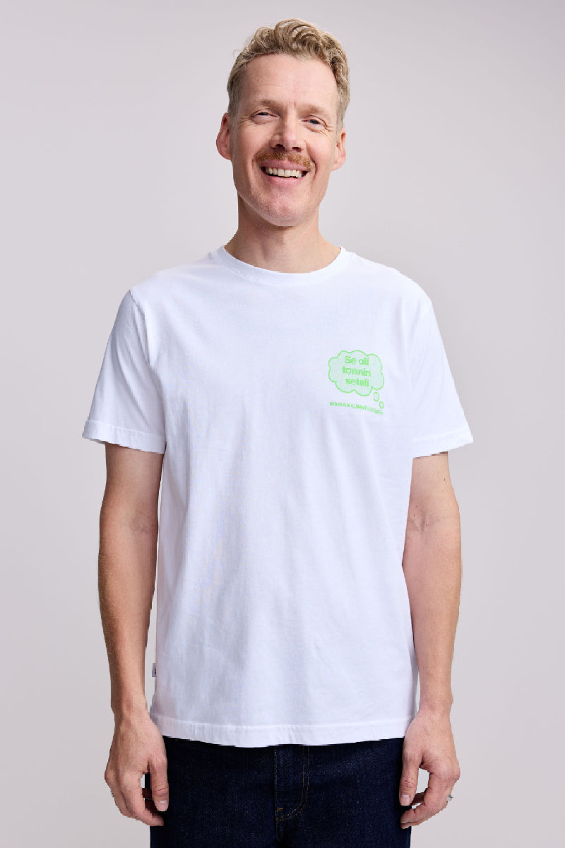 Makia x Kummeli t-shirt - white