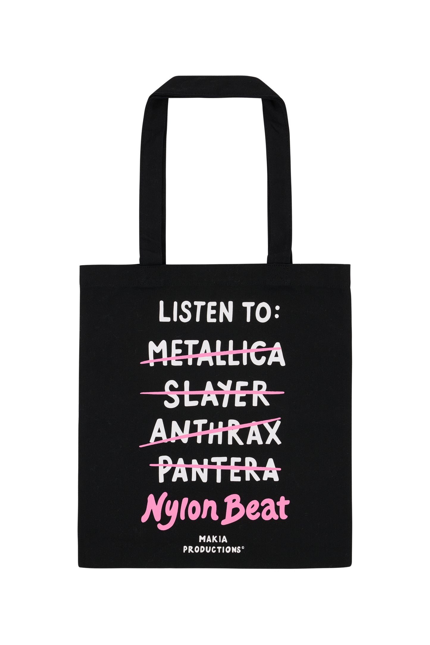 Makia x Nylon Beat Listen To Tote Bag - black