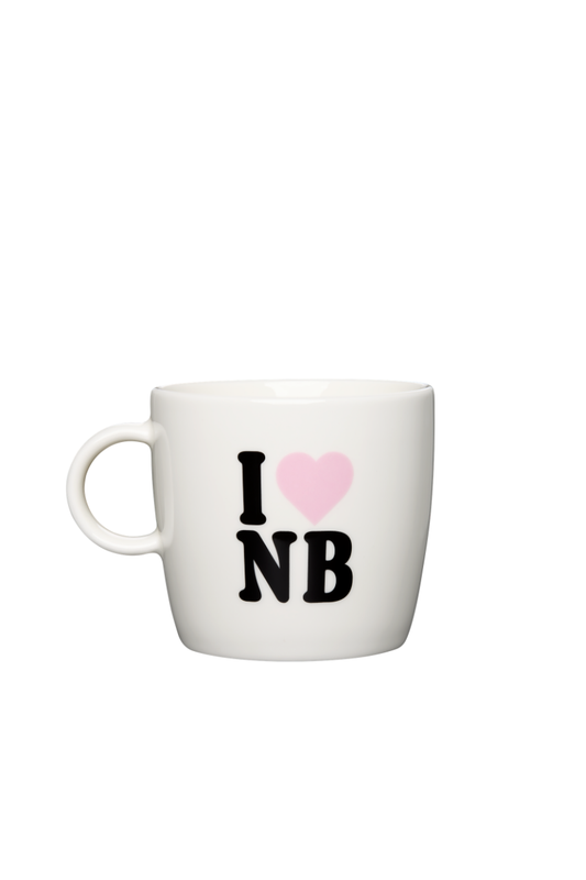 Makia x Nylon Beat I Love mug - white