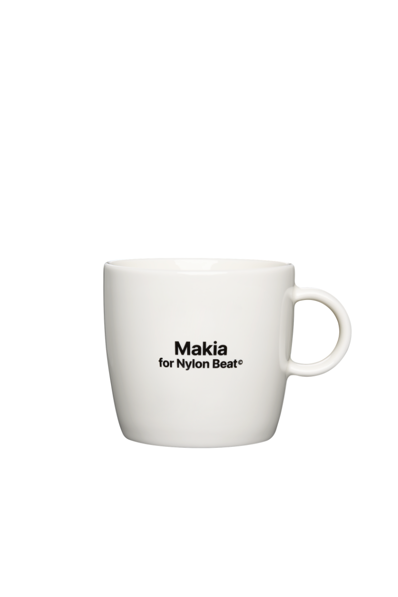 Makia x Nylon Beat I Love mug - white