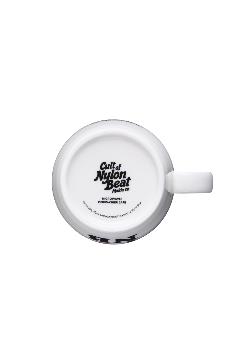 Makia x Nylon Beat I Love mug - white