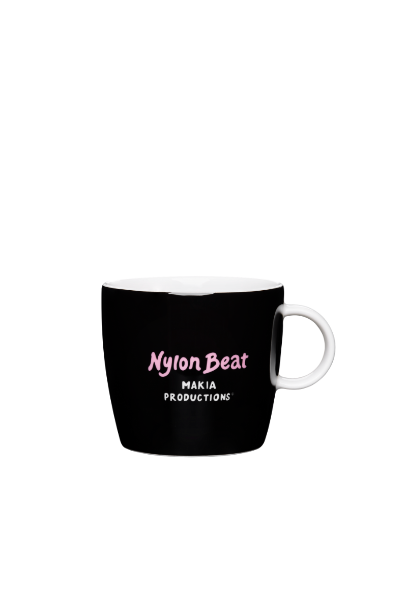 Makia x Nylon Beat Listen to mug - black
