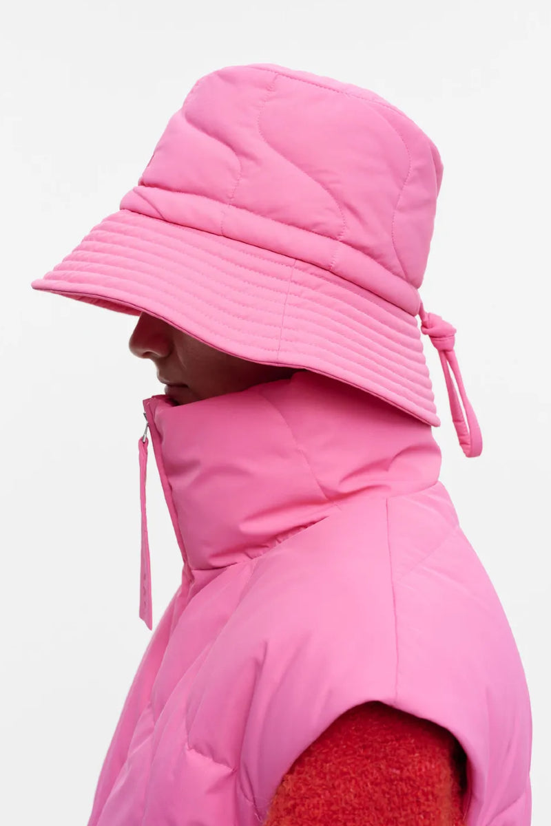 Marimekko Pillow Bucket Hat Taifuuni - pinkki