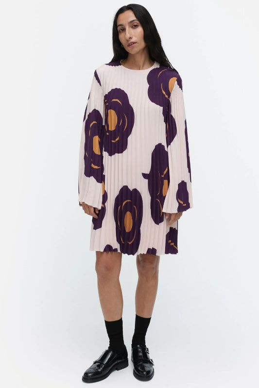 Marimekko Frosti Tumma mekko - vaaleanpunainen / violetti