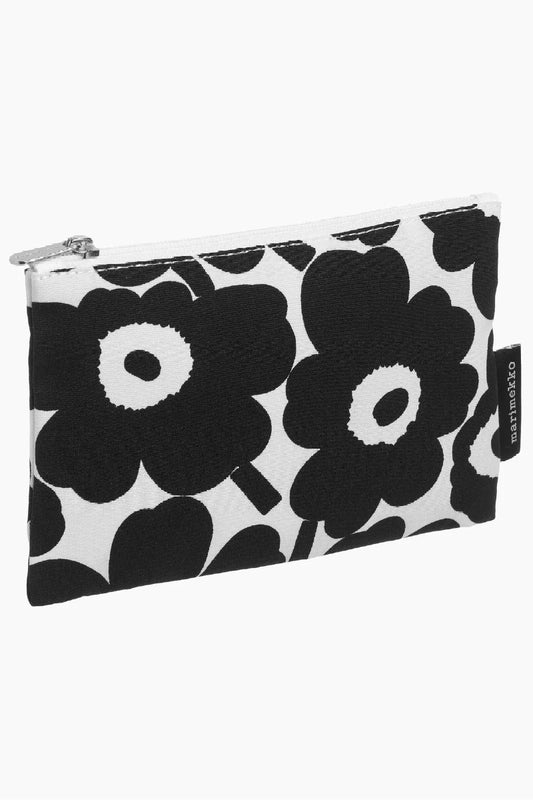 Marimekko Kaika Mini Unikko pussukka - musta / valkoinen