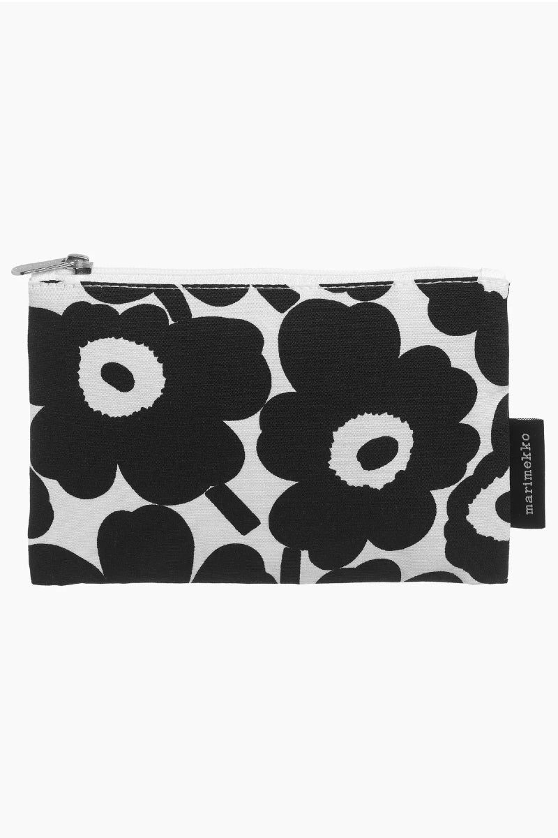 Marimekko Kaika Mini Unikko pussukka - musta / valkoinen