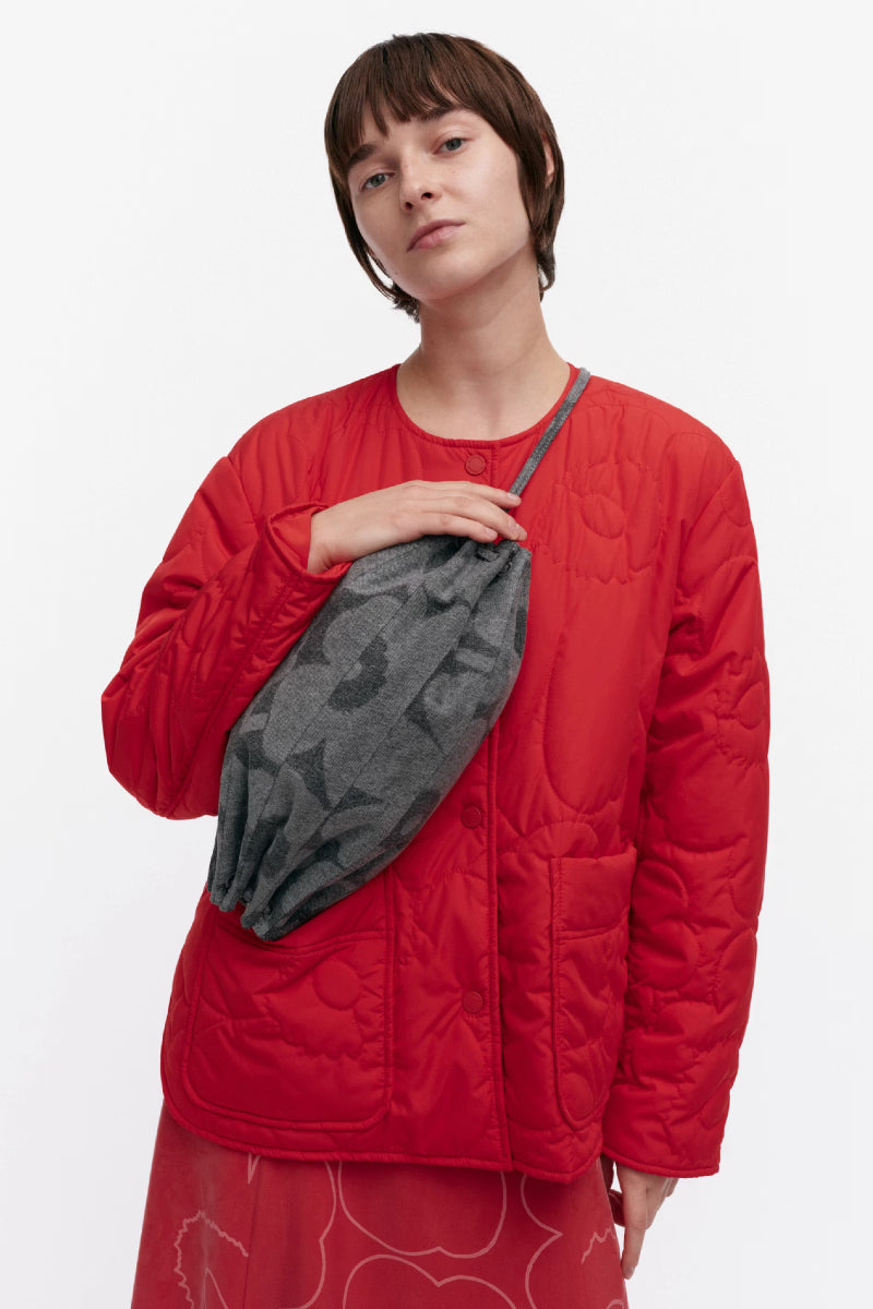 Marimekko Karla Denim olkalaukku - harmaa