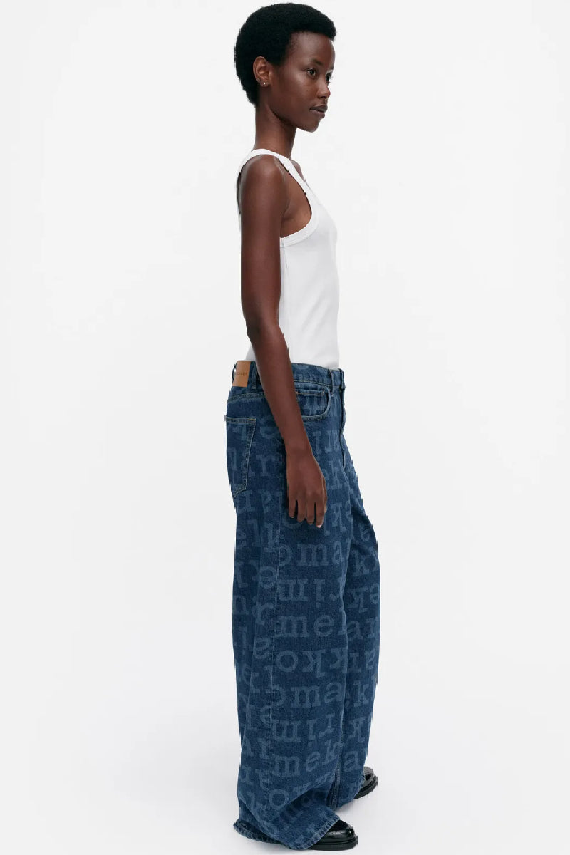 Marimekko Maridenim Loose logo farkut