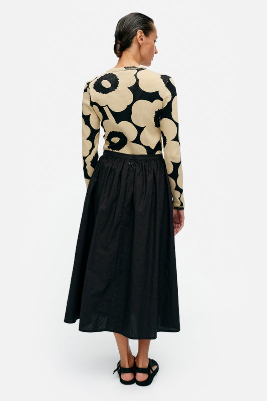 Marimekko Meimi Mini Unikko skirt - black