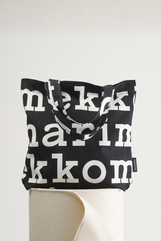 Marimekko Kioski Notko Logo shopper bag