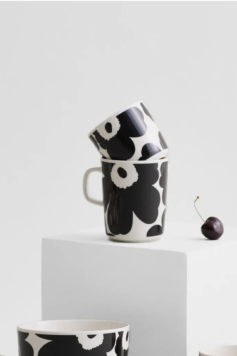 Marimekko Oiva / Unikko muki 4dl