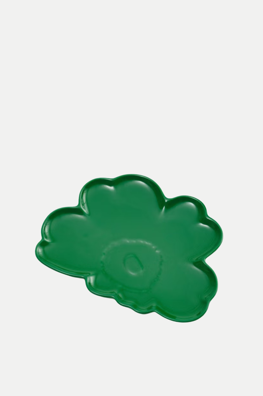 Marimekko Unikko lautanen 19cm - vihreä